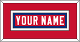Buffalo Nameplate - Alternate Red - Double Mat 3