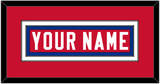 Buffalo Nameplate - Alternate Red - Double Mat 3