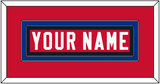 Buffalo Nameplate - Alternate Red - Double Mat 4