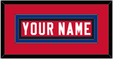 Buffalo Nameplate - Alternate Red - Double Mat 4