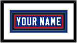 Buffalo Nameplate - Home Blue - Triple Mat 1