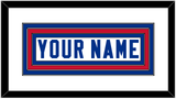 Buffalo Nameplate - Road White - Triple Mat 1