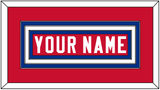 Buffalo Nameplate - Alternate Red - Triple Mat 2