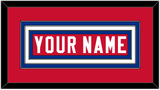 Buffalo Nameplate - Alternate Red - Triple Mat 2
