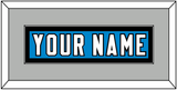Carolina Nameplate - Home Blue - Single Mat 3