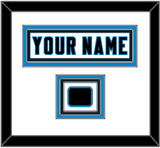 Carolina Nameplate & Jersey Logo Patch - Road White Jersey - Triple Mat 1