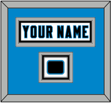 Carolina Nameplate & Jersey Logo Patch - Road White Jersey - Triple Mat 2