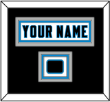 Carolina Nameplate & Jersey Logo Patch - Road White Jersey - Triple Mat 4