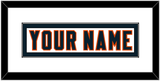 Chicago Nameplate - Road White - Single Mat 1