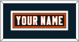 Chicago Nameplate - Home Blue - Double Mat 2
