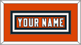 Chicago Nameplate - Alternate Orange - Triple Mat 1
