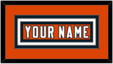 Chicago Nameplate - Alternate Orange - Triple Mat 1