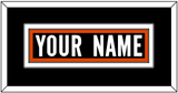 Cincinnati Nameplate - Home Black - Double Mat 3