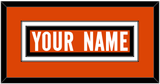 Cincinnati Nameplate - Alternate Orange - Double Mat 2