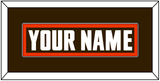 Cleveland Nameplate - Home Brown - Single Mat 2