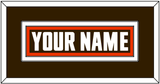 Cleveland Nameplate - Home Brown - Double Mat 2