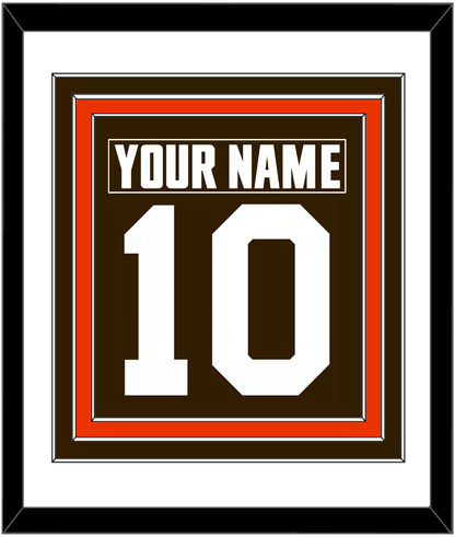 Cleveland Nameplate & Full-Size Number - Combined