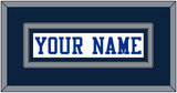 Dallas Nameplate - White Jersey - Double Mat 6
