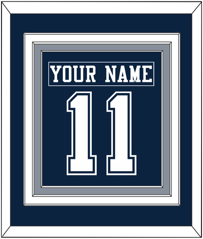 Dallas Nameplate & Full-Size Number - Combined