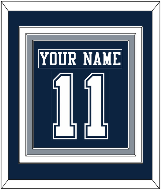 Dallas Nameplate & Full-Size Number - Combined