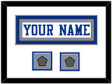 Dallas Nameplate & 2 Super Bowl Jersey Patches - White Jersey - Double Mat 3