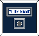 Dallas Nameplate & Super Bowl Jersey Patch - White Jersey - Double Mat 5