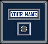 Dallas Nameplate & Super Bowl Jersey Patch - White Jersey - Double Mat 5
