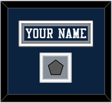 Dallas Nameplate & Super Bowl Jersey Patch - Blue Jersey - Double Mat 2