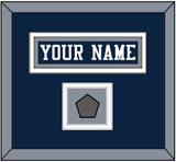 Dallas Nameplate & Super Bowl Jersey Patch - Blue Jersey - Double Mat 2