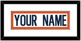 Denver Nameplate - Road White - Single Mat 1