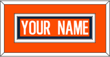 Denver Nameplate - Home Orange - Double Mat 2