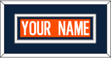 Denver Nameplate - Home Orange - Double Mat 3