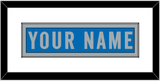 Detroit Nameplate - Home Blue (2017-2023) - Single Mat 1