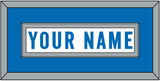 Detroit Nameplate - Road White (2017-2023) - Single Mat 2