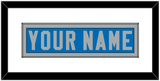 Detroit Nameplate - Alternate/Heritage Blue - Single Mat 1