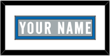 Detroit Nameplate - Alternate Gray (2017-2023) - Single Mat 1