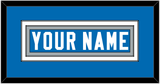 Detroit Nameplate - Home Blue - Double Mat 2