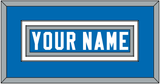 Detroit Nameplate - Home Blue - Double Mat 2