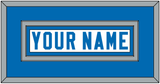 Detroit Nameplate - Road White - Double Mat 2