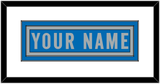 Detroit Nameplate - Home Blue (2017-2023) - Double Mat 1