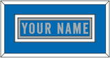 Detroit Nameplate - Home Blue (2017-2023) - Double Mat 2