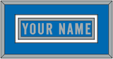 Detroit Nameplate - Home Blue (2017-2023) - Double Mat 2