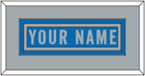 Detroit Nameplate - Home Blue (2017-2023) - Double Mat 3