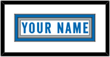 Detroit Nameplate - Road White (2017-2023) - Double Mat 1