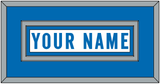 Detroit Nameplate - Road White (2017-2023) - Double Mat 2