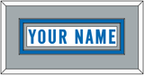 Detroit Nameplate - Road White (2017-2023) - Double Mat 3