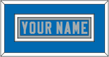 Detroit Nameplate - Alternate/Heritage Blue - Double Mat 2