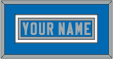 Detroit Nameplate - Alternate/Heritage Blue - Double Mat 2