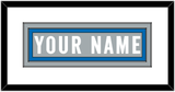 Detroit Nameplate - Alternate Gray (2017-2023) - Double Mat 1