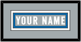 Detroit Nameplate - Alternate Gray (2017-2023) - Double Mat 2
